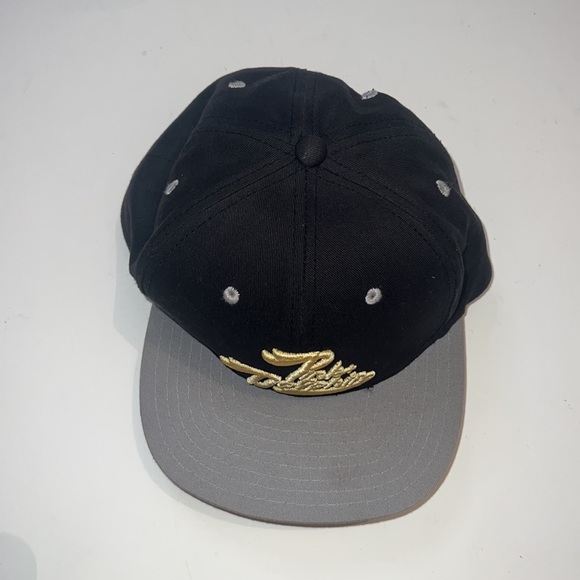Pink Dolphin Strapback Hat in Black, OSFM - Picture 4 of 8